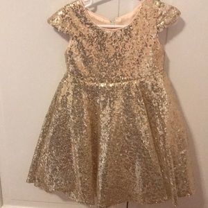 Toddler formal sequined dress